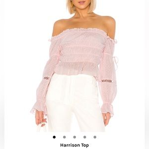 Majorelle Harrison Top - pink, worn once